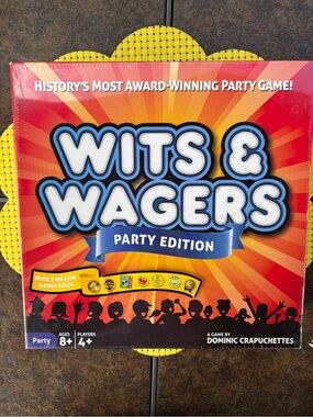Wits & Wagers Party Edition Board Game -2015 Sealed